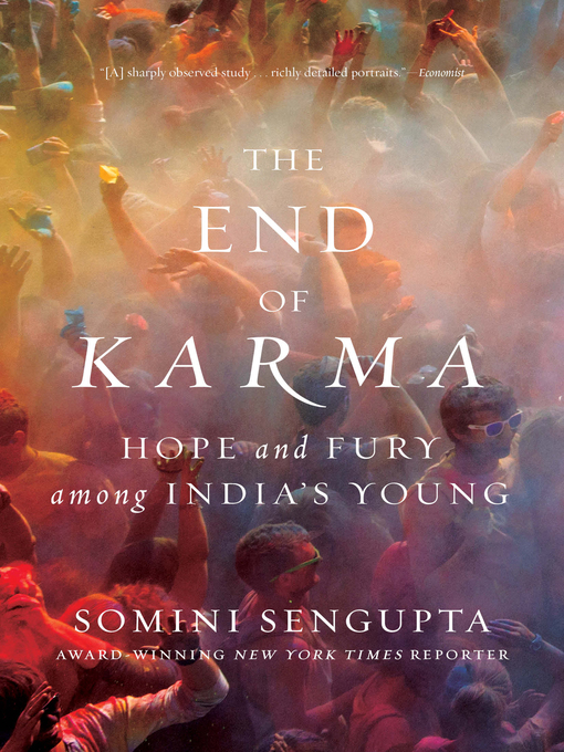 Title details for The End of Karma by Somini Sengupta - Wait list